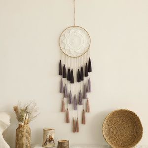 Macrame Dream Catcher For Girls - Large Dream Catchers Boho Wall Decor,😊